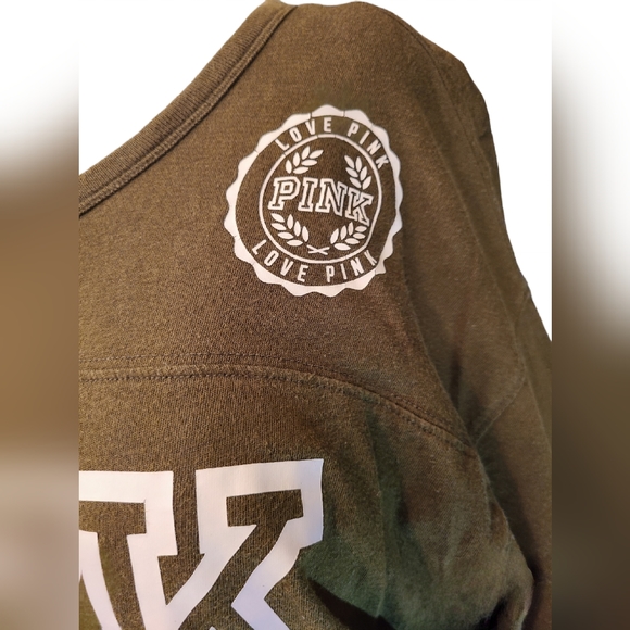 Pink size S/P green shirt - Picture 3 of 7